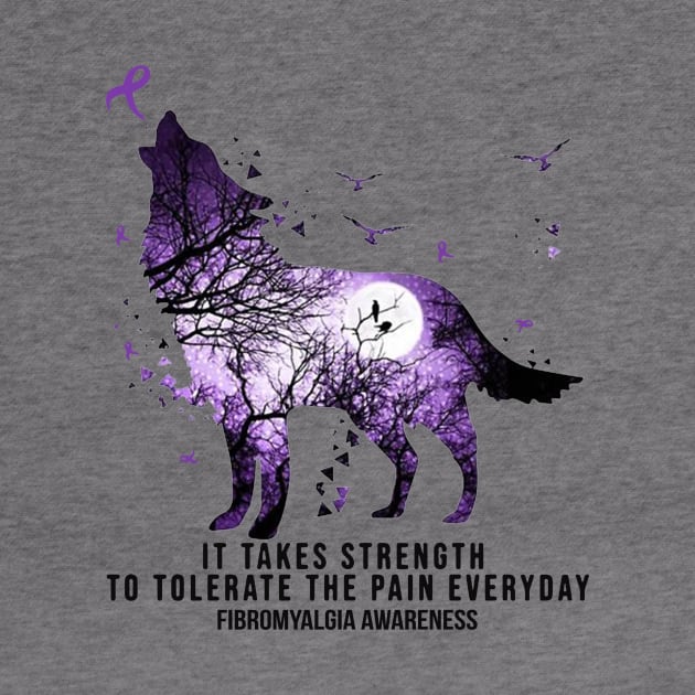 Wolf It Take Strength To Tolerate The Pain Everyday by jonetressie